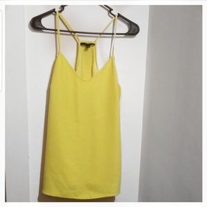 Banana Republic racerback spaghetti strap blouse